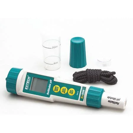 Extech PH110 ExStik Ph Meter, Waterproof, Refillable