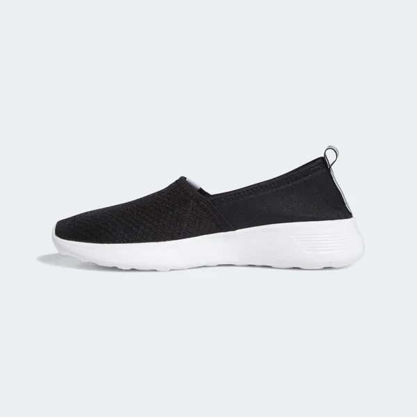 Adidas Lite Racer Slip-On Shoes - Women's - Core Black - Cloud White - 7.5