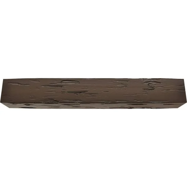 Ekena Millwork MANUPC04X08X48NM 4x22H x 8x22D x 48x22W Pecky Cypress Faux Wood Fireplace Mantel, Natural Mahogany