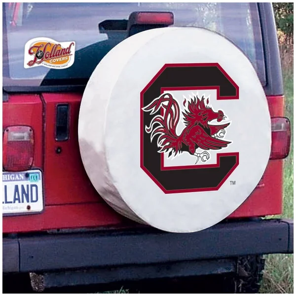 South Carolina Tire COVER, White