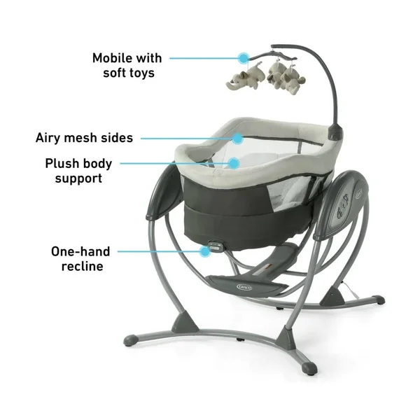Graco - DuoGlider Gliding Swing - Rascal