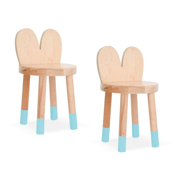 Nico & Yeye Lola Kids Chair - Set of 2 Sky Blue