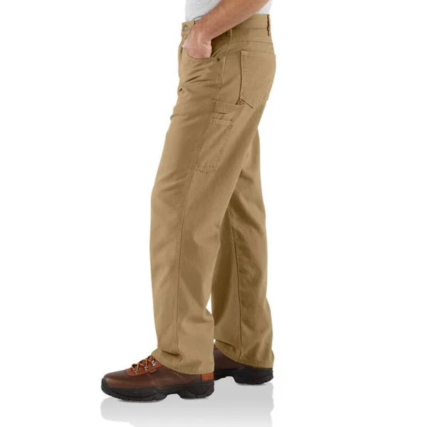 Carhartt Cotton Loose Fit Canvas Carpenter Pant, Black, 46W 32L