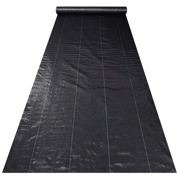 Yescom 4ft x 250ft Landscape Fabric 2.95oz Weed Barrier Woven PP with UV Treated Block Mat Ground Cover Outdoor Garden