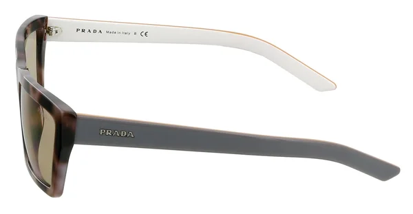Prada Sunglasses Millennials PR 04VS 5263D2 Spotted Dark Brown - Light Brown