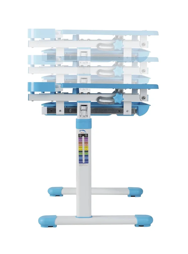 Mount-It! Kids Desk and Chair Set, Blue, Size: 29.2 x 22.8 x 10 inch