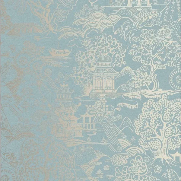 Graham & Brown Basuto Teal Wallpaper