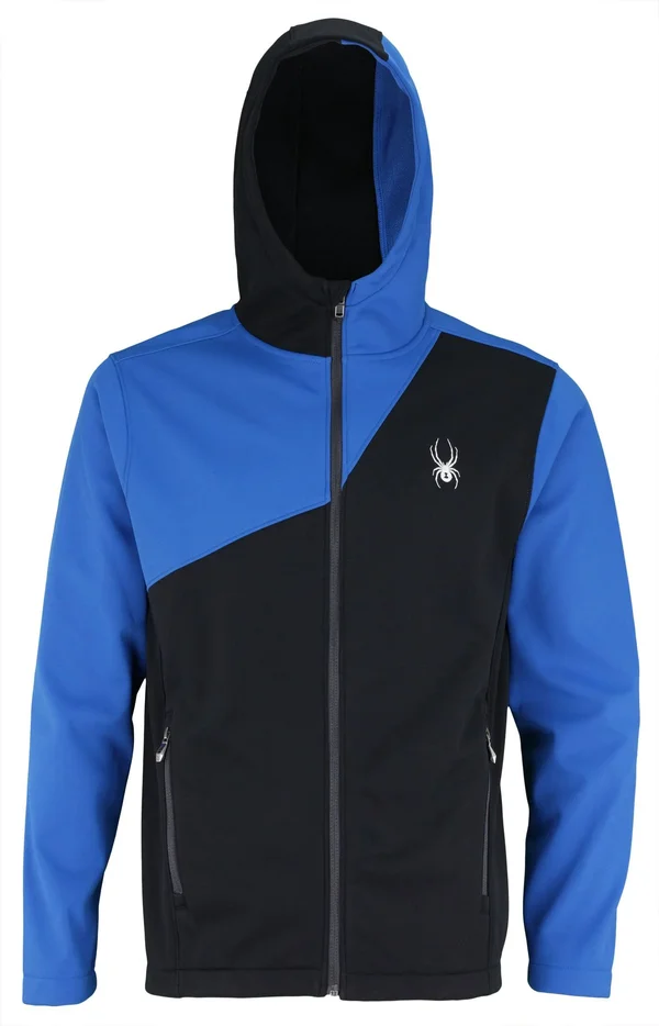 Spyder Mens Zip-Up Jacket, S, Red