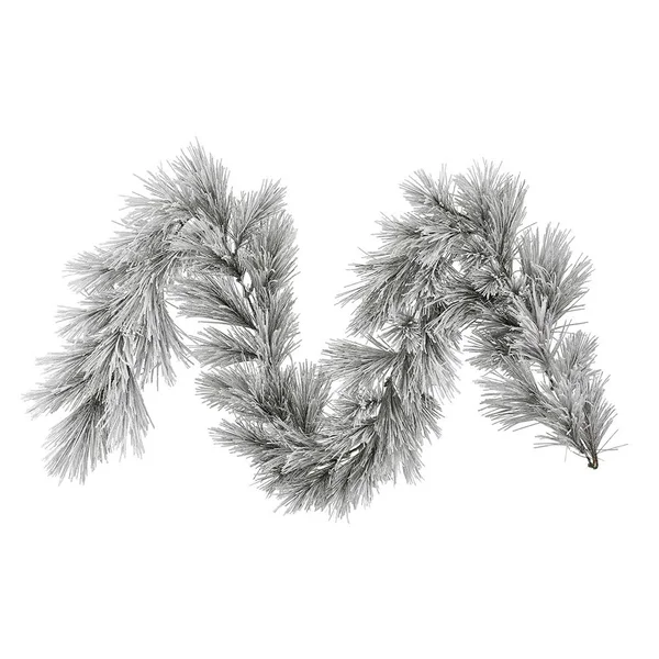 Vickerman G186614 9& x 14x22 Flocked Alder Pine Garland 63T
