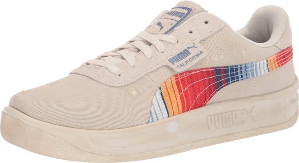 Puma California Vintage Sneakers - 9 - Birch/Blue Indigo
