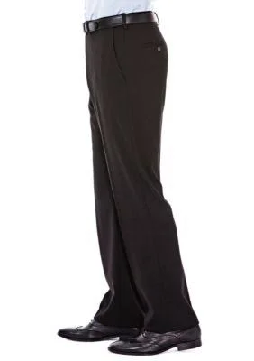 Haggar Men's Premium Stretch Classic Fit Suit Pants - Black - 34 x 29