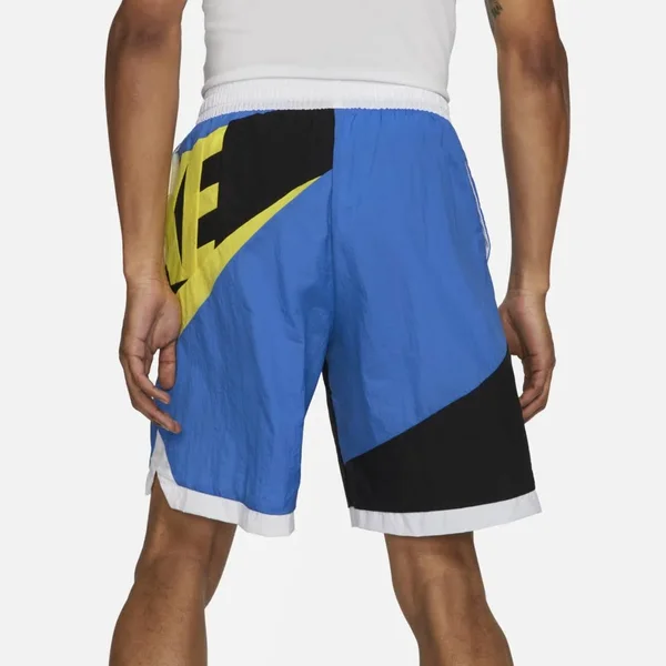 Nike Men's Dri-Fit Throwback Futura Basketball Shorts, XXL, Blue