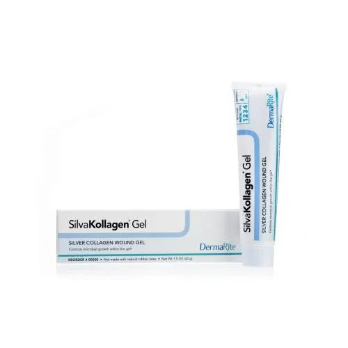 Silver Collagen Wound Gel SilvaKollagen, Case of 6