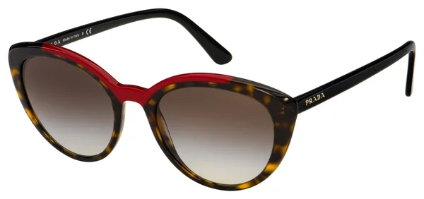 Prada Sunglasses PR 02VS 3200A7 Havana Red Grey Gradient