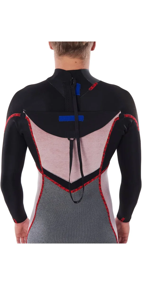 Rip Curl Mens Dawn Patrol 4/3mm Back Zip Wetsuit (2020) - Black