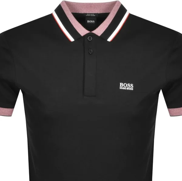 Boss Paddy 1 Polo T Shirt Black
