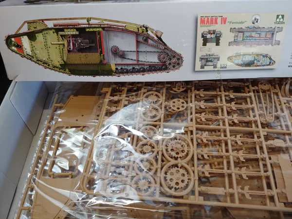 Takom 1/35 #2008 WWI British Mark IV Male Heavy Battle Tank