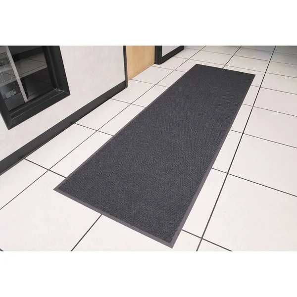 Notrax 105s0046ch Carpeted Entrance Mat - Charcoal, 4ft.x6ft.