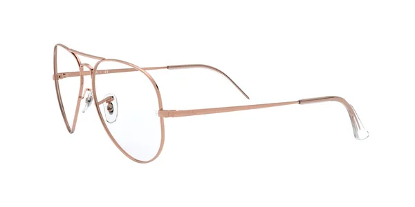 Ray Ban RX6489 Aviator Eyeglasses - 3094 Rose Gold