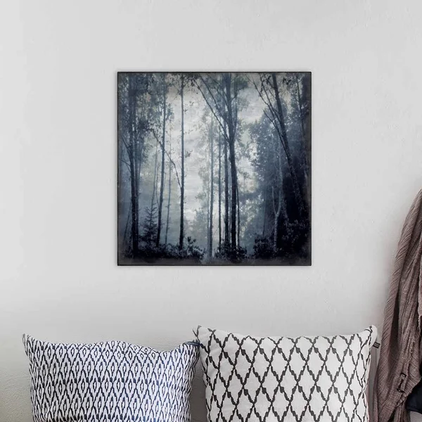 Forest Indigo, Canvas Wall Art, 20x20, Great Big Canvas
