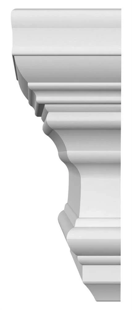 134 inch Bottom Width x 137 1/4 inch Top Width x 5 1/2 inchh x 1/2 inchp Seville Crosshead