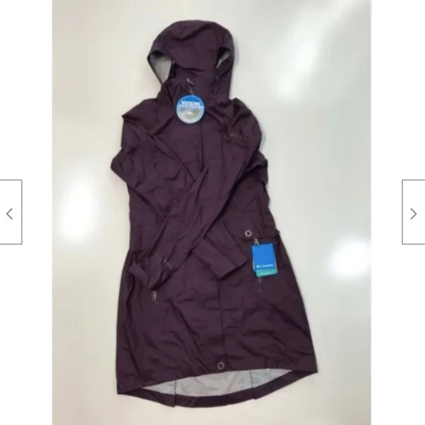 Columbia Women's EvaPOURation Trench interchange Jacket - Dusty Purple, Small