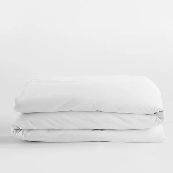 Legends Hotel Supima Cotton Sateen Duvet Cover - Blue Haze - Size Twin, The Company Store