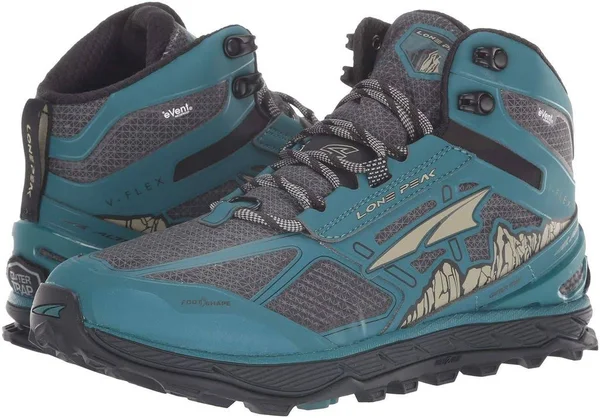 Altra - Women's Lone Peak 4 Mid RSM 5.5 - Green/Gray