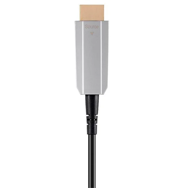 Monoprice SlimRun AV HDR High Speed Cable for HDMI-Enabled Devices, 4K @ 60Hz, HDR, 18Gbps, Fiber Optic, AOC, YUV 4:4:4, CMP, 33