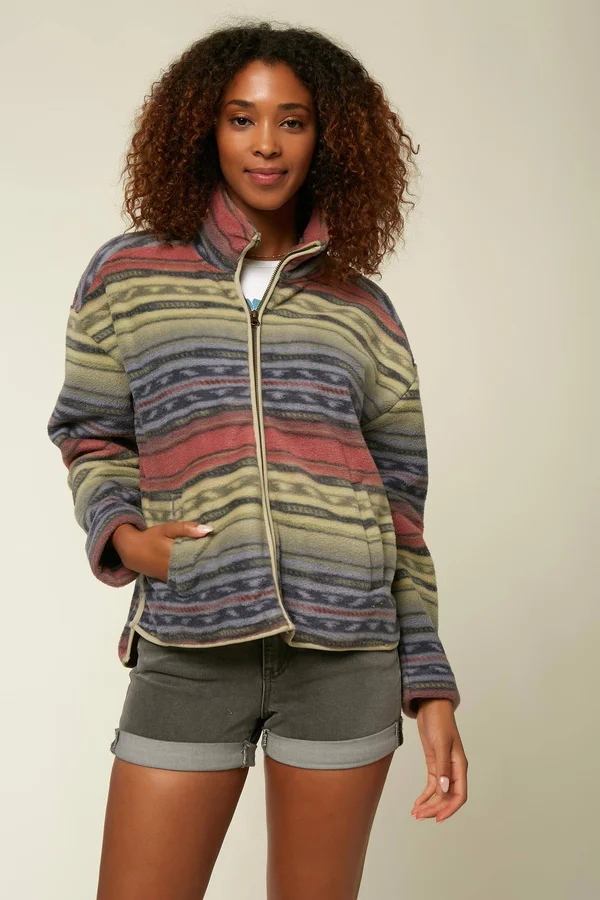 Oneill Anderson Printed Supersherpa Jacket Multi L