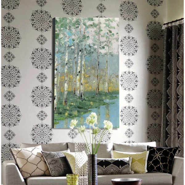Birch Reflections III -Premium Gallery Wrapped Canvas - 18 x 27