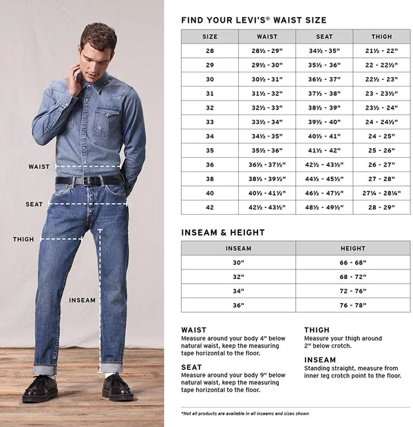 Levi&s Men's 514 Straight Fit Jeans - Black 28x32