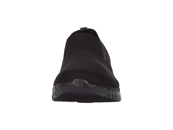 Skechers Women's GOwalk Smart Believe Slip-On Sneaker, Black/Black