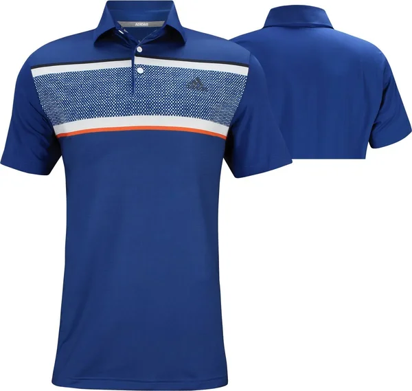 Adidas Men's Ultimate365 Golf Polo, XL, Blue