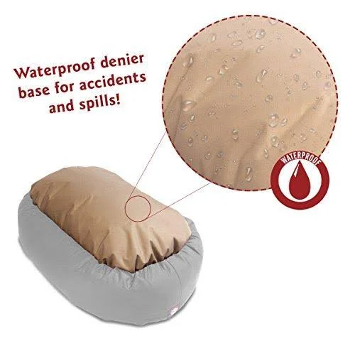Majestic Pet Apple Villa Bagel Pet Bed 32 inch