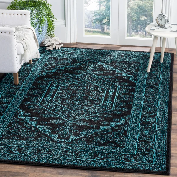 Safavieh 2&-6x22 x 20& Adirondack ADR108S Ivory - Slate Rug
