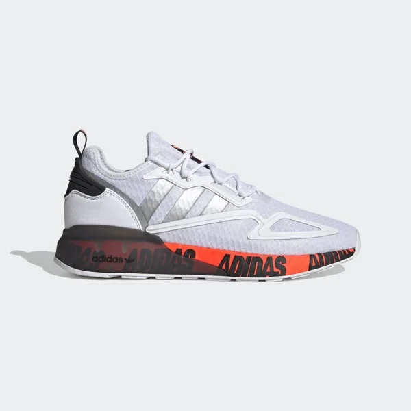 Adidas ZX 2K Boost Shoes White M 10, W 11 - Mens Originals Shoes