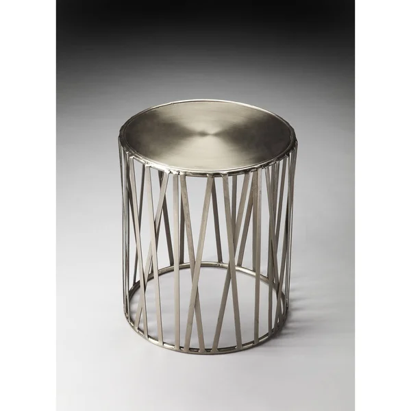 Butler Kruse Iron Drum Table