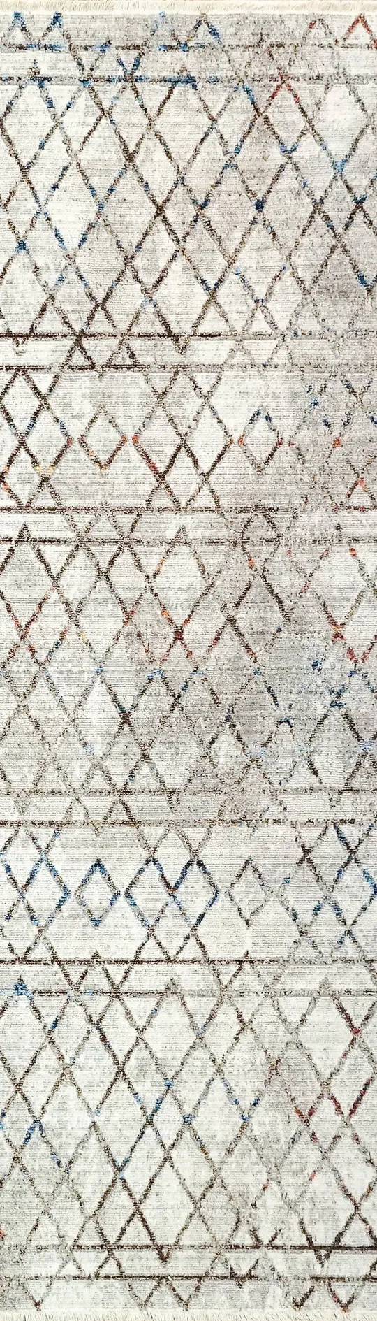 Dynamic Rugs Alea 1804-899 Taupe Multi Area Rug Runner 2&0x22 x 7&5x22