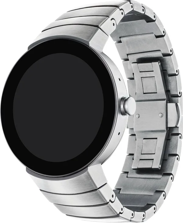 Movado - Connect Smartwatch 46.5mm Stainless Steel - Stainless Steel