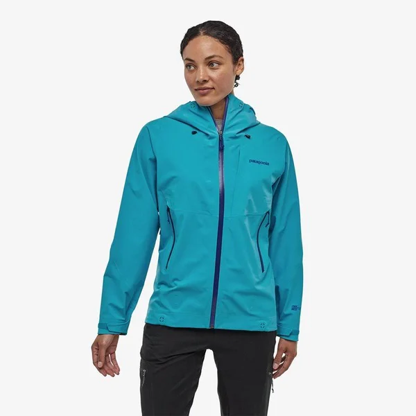 Patagonia Women's Galvanized Jacket - Rain & Waterproof Jackets - Curacao - 83137 - Xxs