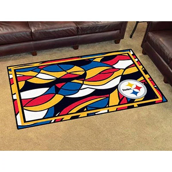 NFL - Pittsburgh Steelers 4&x6& Rug, Fanmats