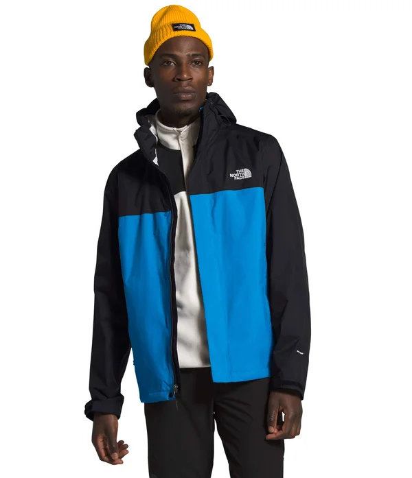 The North Face Men's Venture 2 Jacket Clear Lake Blue/Black - M