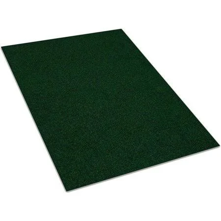 6'x16' Green Soft and Durable - Indoor Outdoor Area Rug Carpet Runners with A Premium Fabric Finished Edges, Size: 6' x 16'