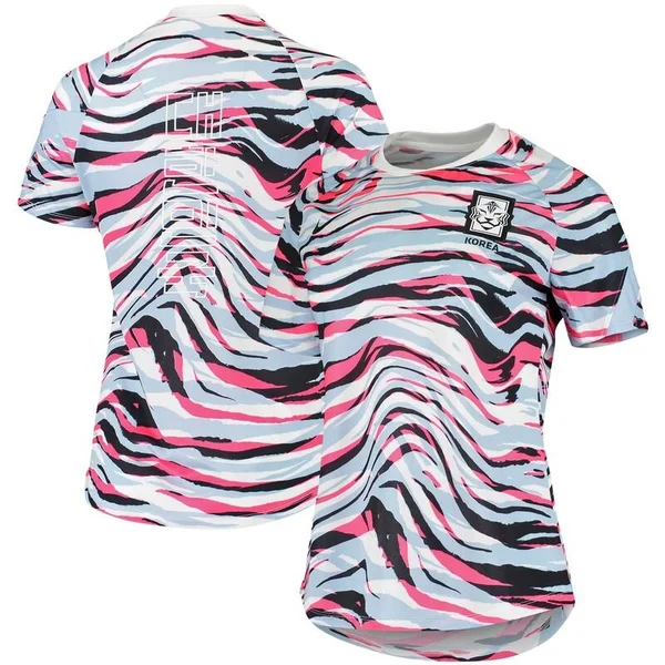 South Korea National Team Nike Women's 2020 Pre-Match Raglan Jersey - White