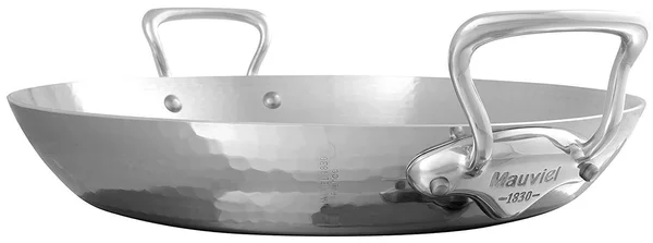 Mauviel M&Elite Paella Pan, 15.7, Stainless