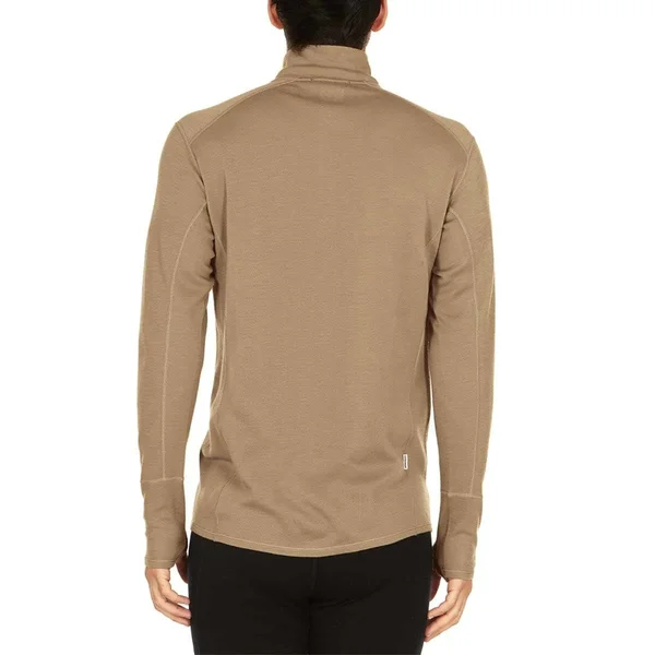 Minus33 Merino Wool Clothing Isolation Men's Midweight Wool 1/4 Zip Blaze Orange, M