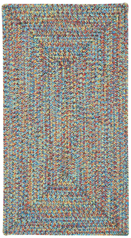 Capel Sea Pottery Bright Multi 0110_900 Braided Rugs