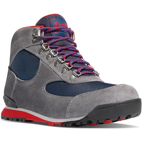 Danner Women's Jag 4.5in Boot - 8 - Steel Gray - Blue Wing