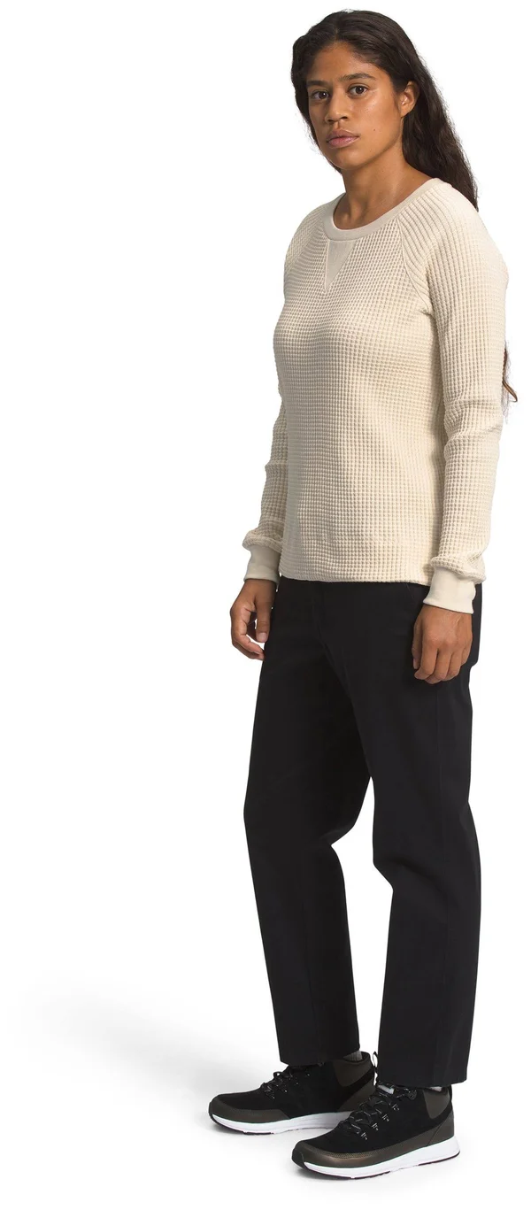 The North Face Women's Long Sleeve Chabot Crew (S Burnt Ochre)